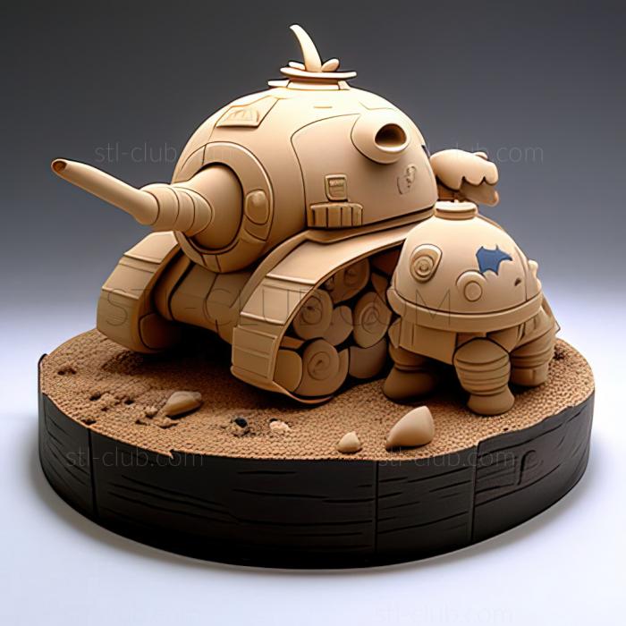 3D model Tanks a Lot Rampage Otachi and Togepy (STL)